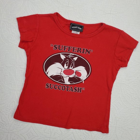 Y2k '03 Sylvester Shirt kids 6/7 - Picture 1 of 8
